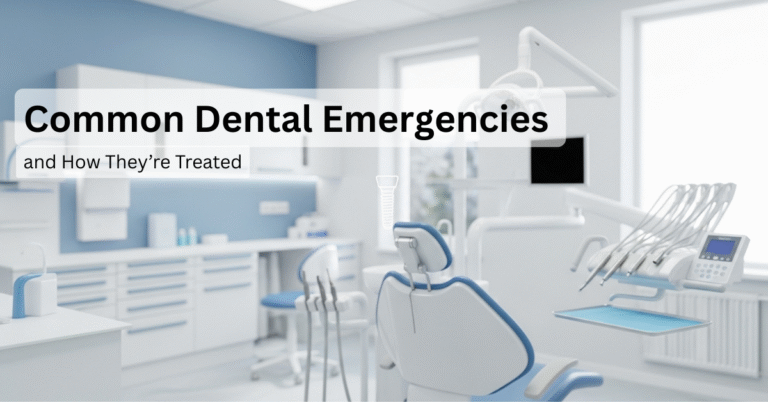 Common Dental Emergencies and How They’re Treated